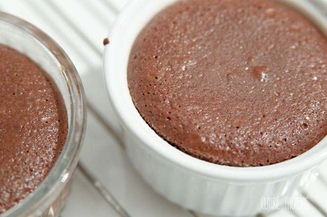 Chocolate caramel cake baked