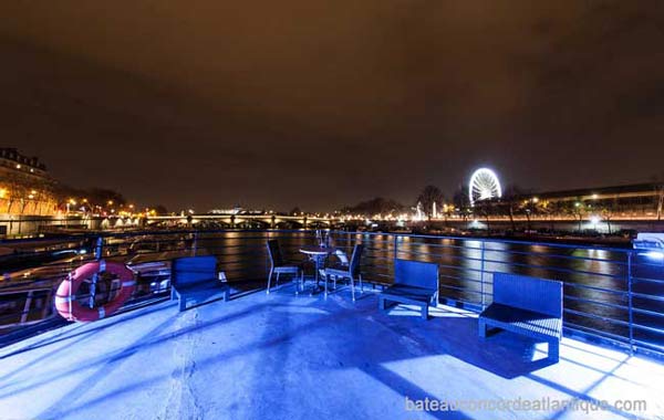 Concorde Atlantic boat Halloween Paris