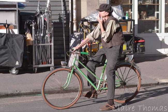 Paris Film set costumes