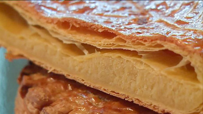 galette des rois close up