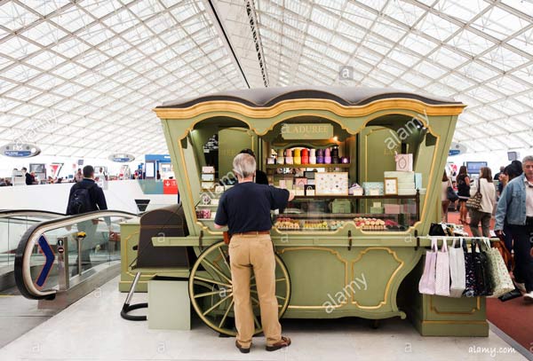 laduree airport by Alamy