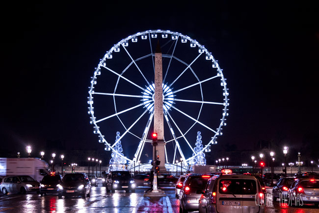 Paris ferris wheel
