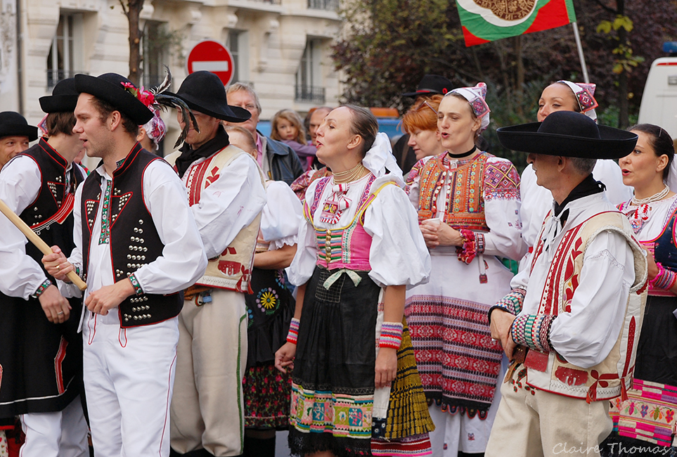 Paris wine parade